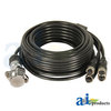 A & I Products CabCAM 4 Way Splitter, Monitor End 7" x7" x3" A-C104M